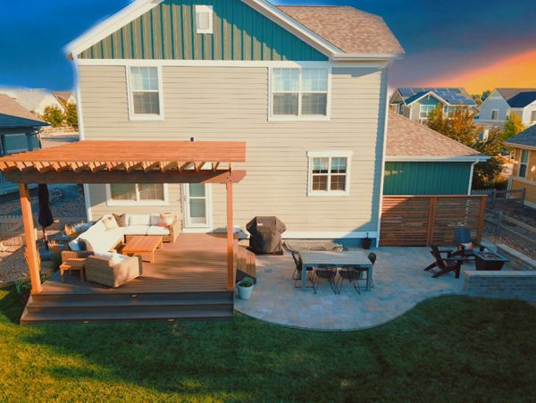 TREX Enhance deck in Costal Bluff Lafayette, CO