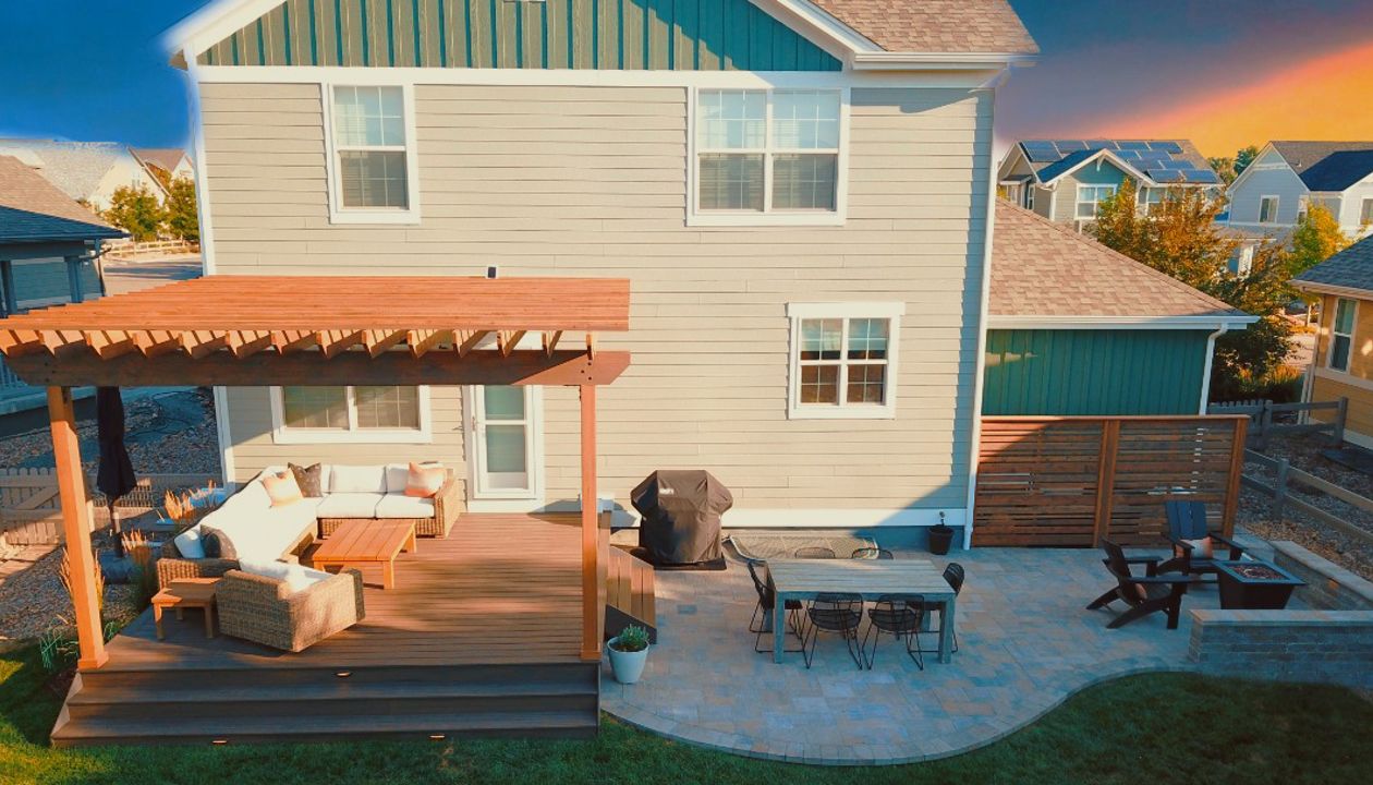 TREX Enhance deck in Costal Bluff Lafayette, CO