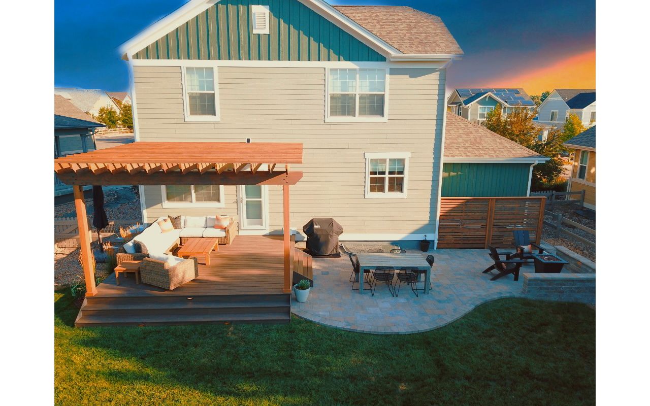 TREX Enhance deck in Costal Bluff Lafayette, CO