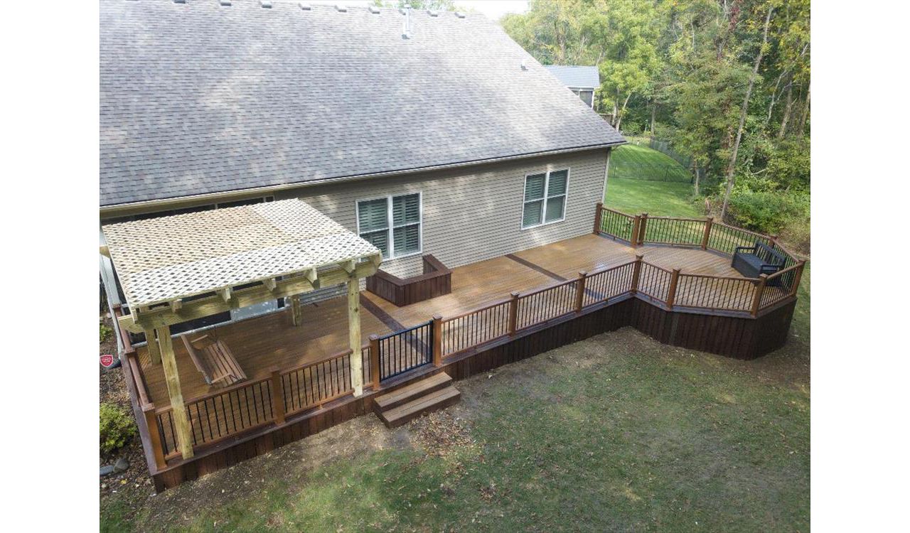 Trex Deck and Rail in Mt. Zion IL.