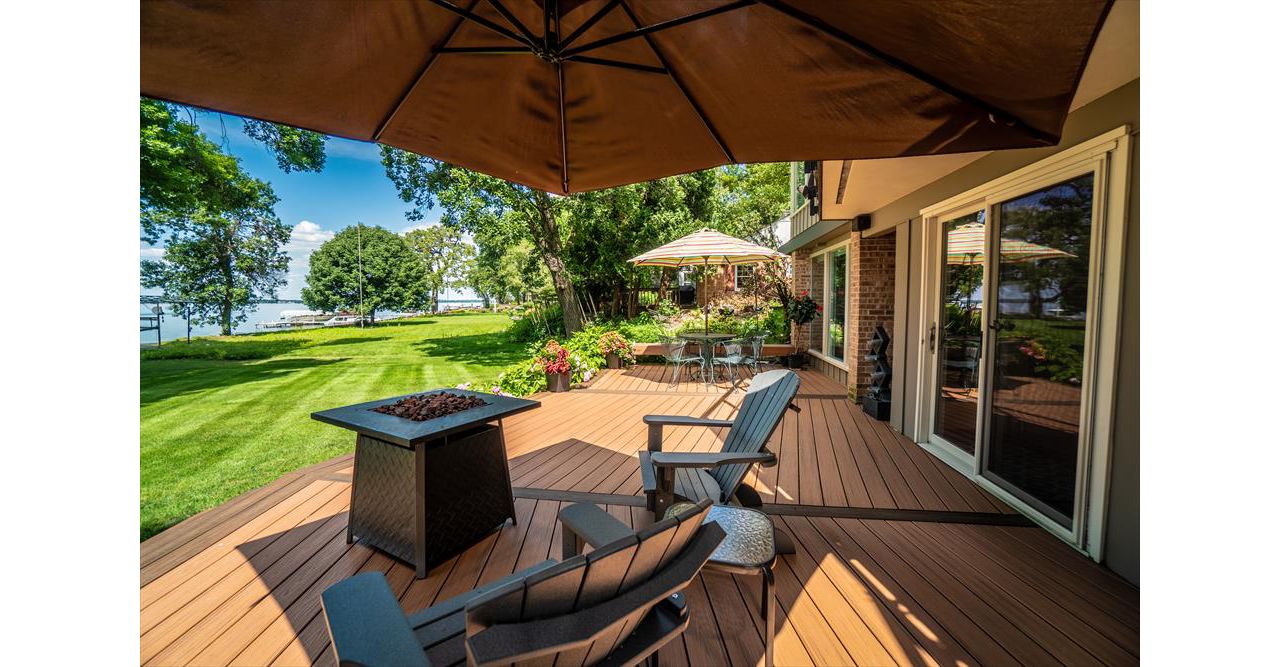 A lake side view usually means annual maintenance on your deck. With Trex Transcend, maintaining your deck means sitting in your chair and reading a book while enjoying the great outdoors.