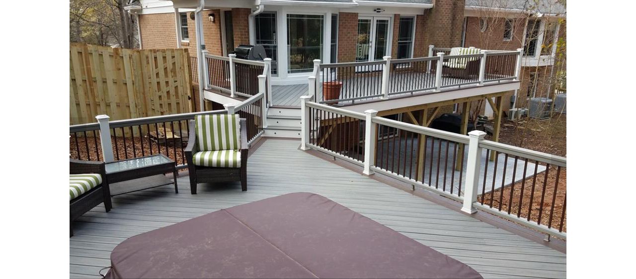 Trex Island Mist Decking