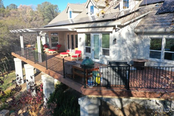 Trex Tiki Torch decking