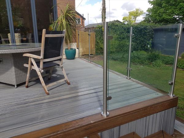 Trex Transcend Spiced Rum outer field. Trex Transcend Island Mist main area. Project in Womenswold