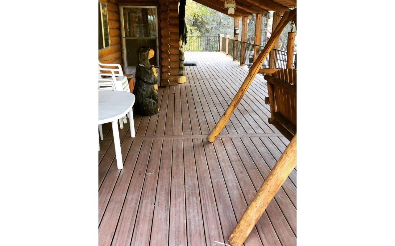 Deck rebuild with Trex Tiki Torch
