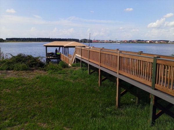 Trex Select Pebble Grey Dock