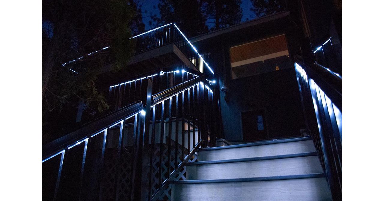 Foggy Wharf Trex Deck Stairway and Balcony