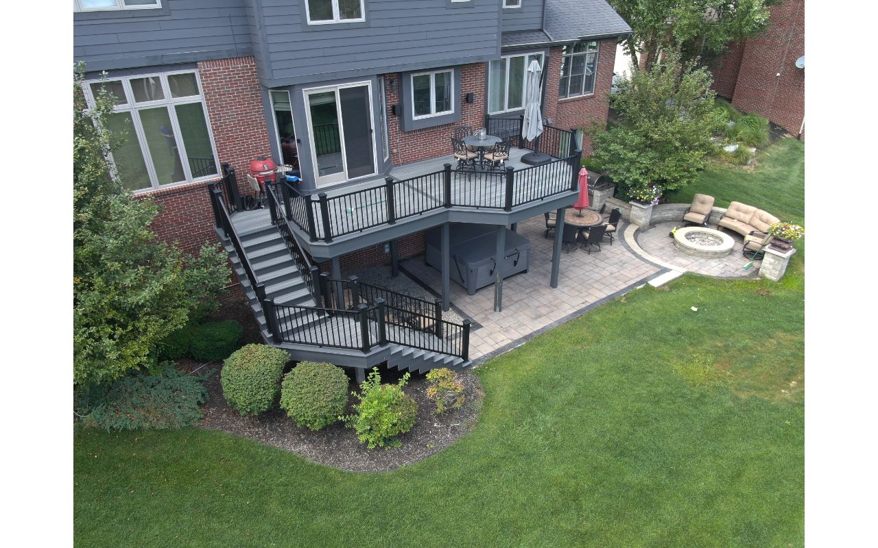Affordable Trex deck in Northville