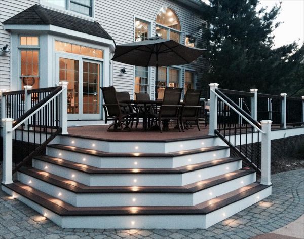 Tiki Torch with Vintage Lantern Border