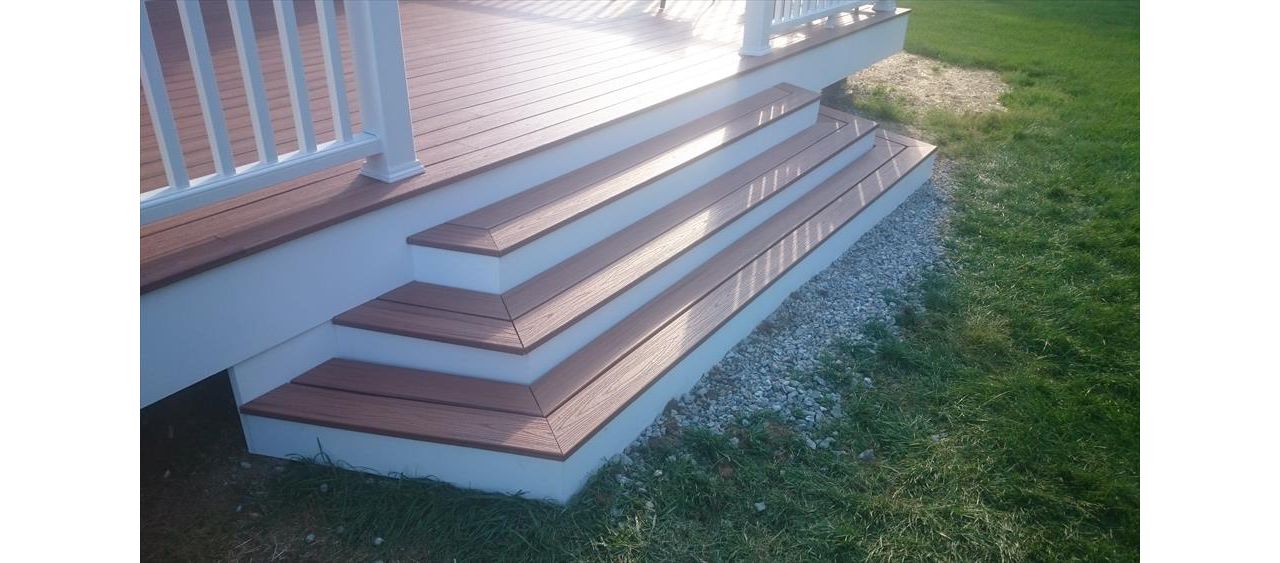 Flared Stadium Steps