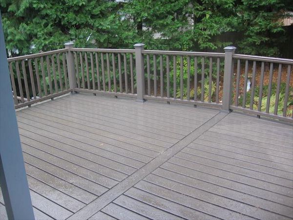 Winchester grey w/designer railing