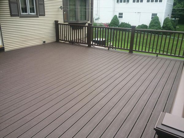 Transcend vintage lantern decking, rail. fascia and risers