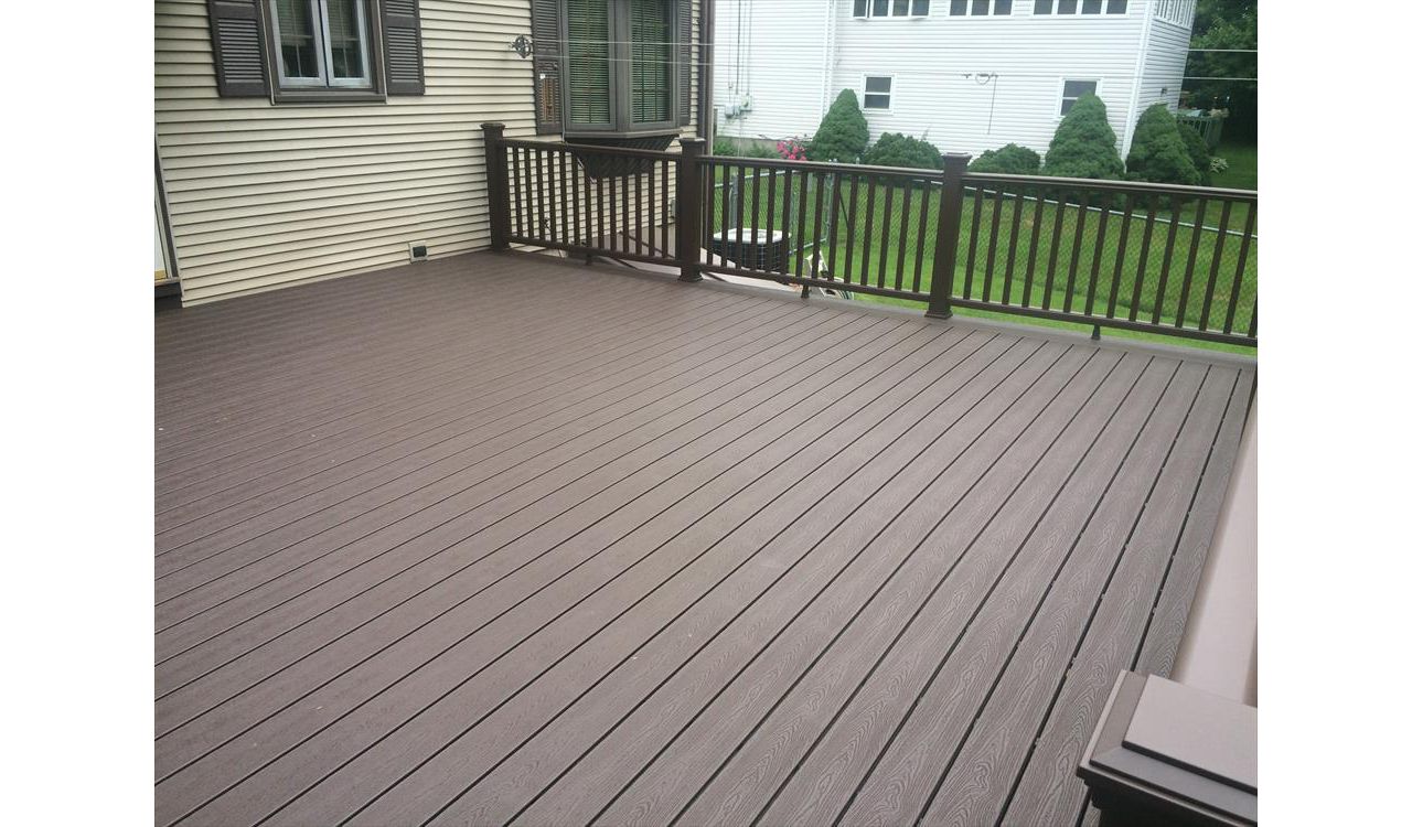 Transcend vintage lantern decking, rail. fascia and risers