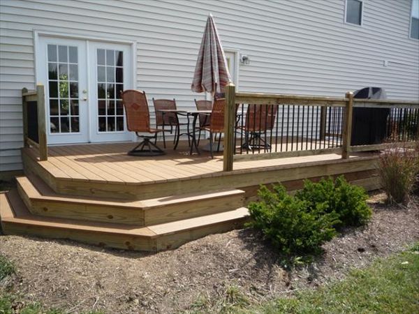 Deck w/ Trex Top Decking