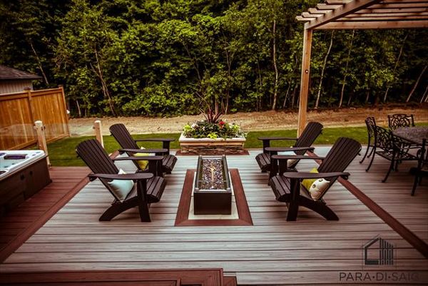 Trex Island Mist, Lava Rock, Courtice, Ontario