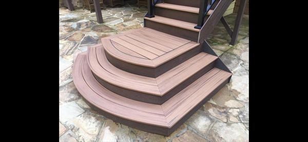 Custom Curved Landing