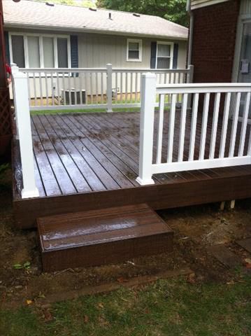 Trex Transcend Spiced Rum Decking