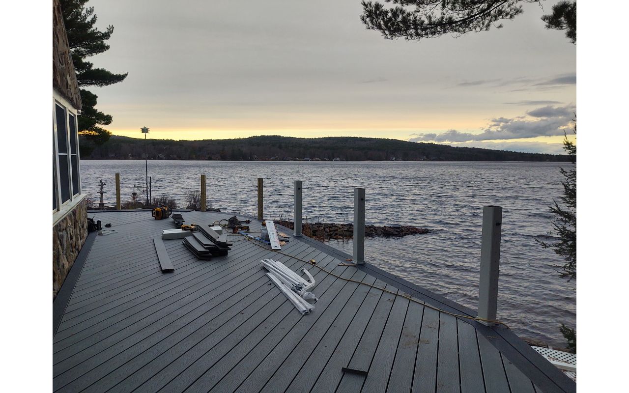 Pebble Grey curved deck 2021