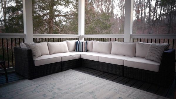 Trex Transcend Island Mist with Select Railing - Charlottesville