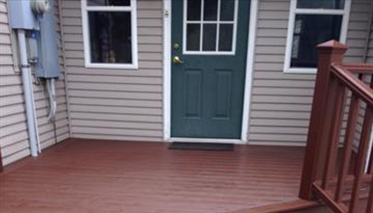 Trex Transcend Fire Pit Decking