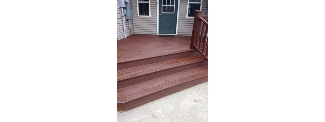 Trex Transcend Fire Pit Decking