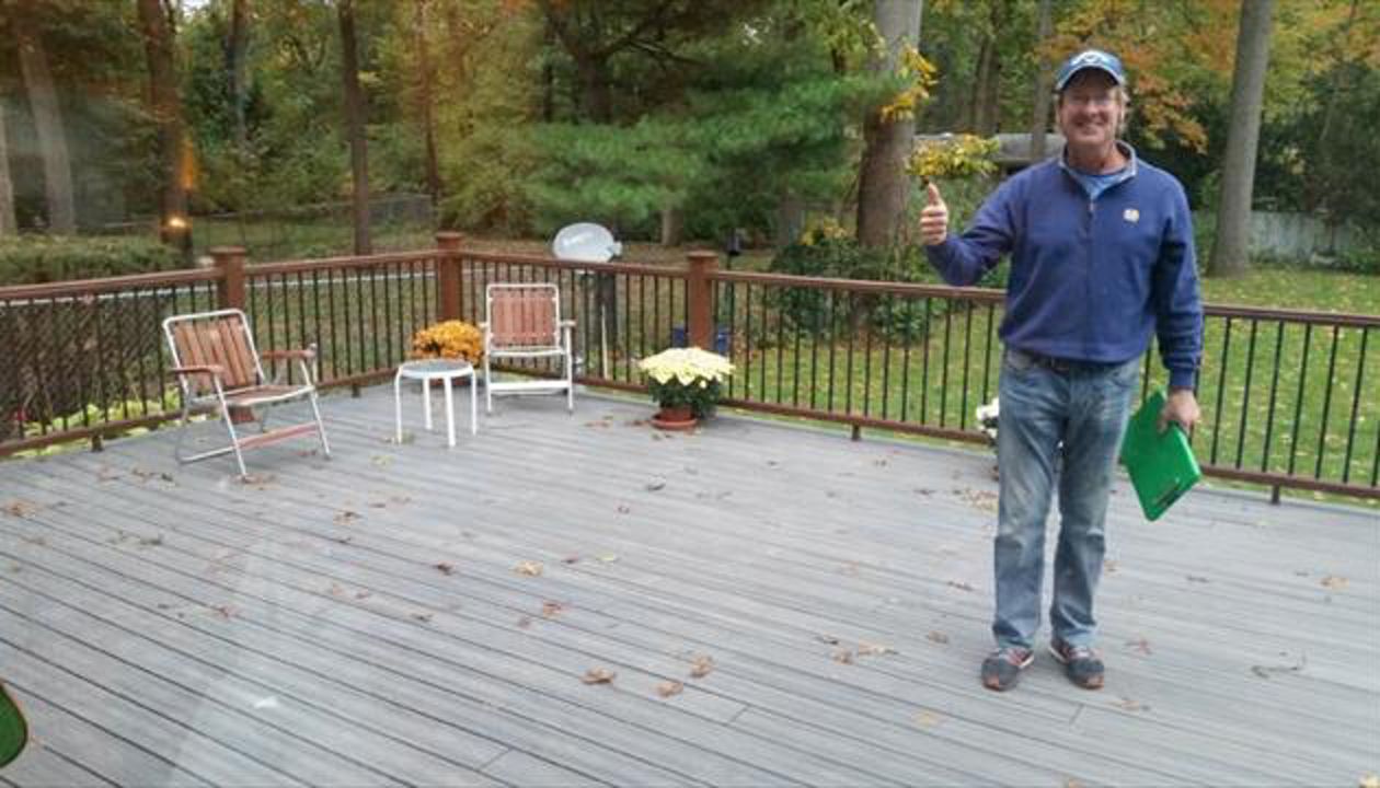 New Island Mist deck - We love to build custom decks!