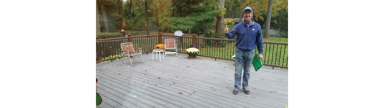 New Island Mist deck - We love to build custom decks!