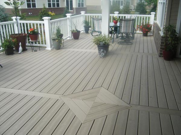 Transcend Rope swing decking with porch cover, Brownstown Twp.