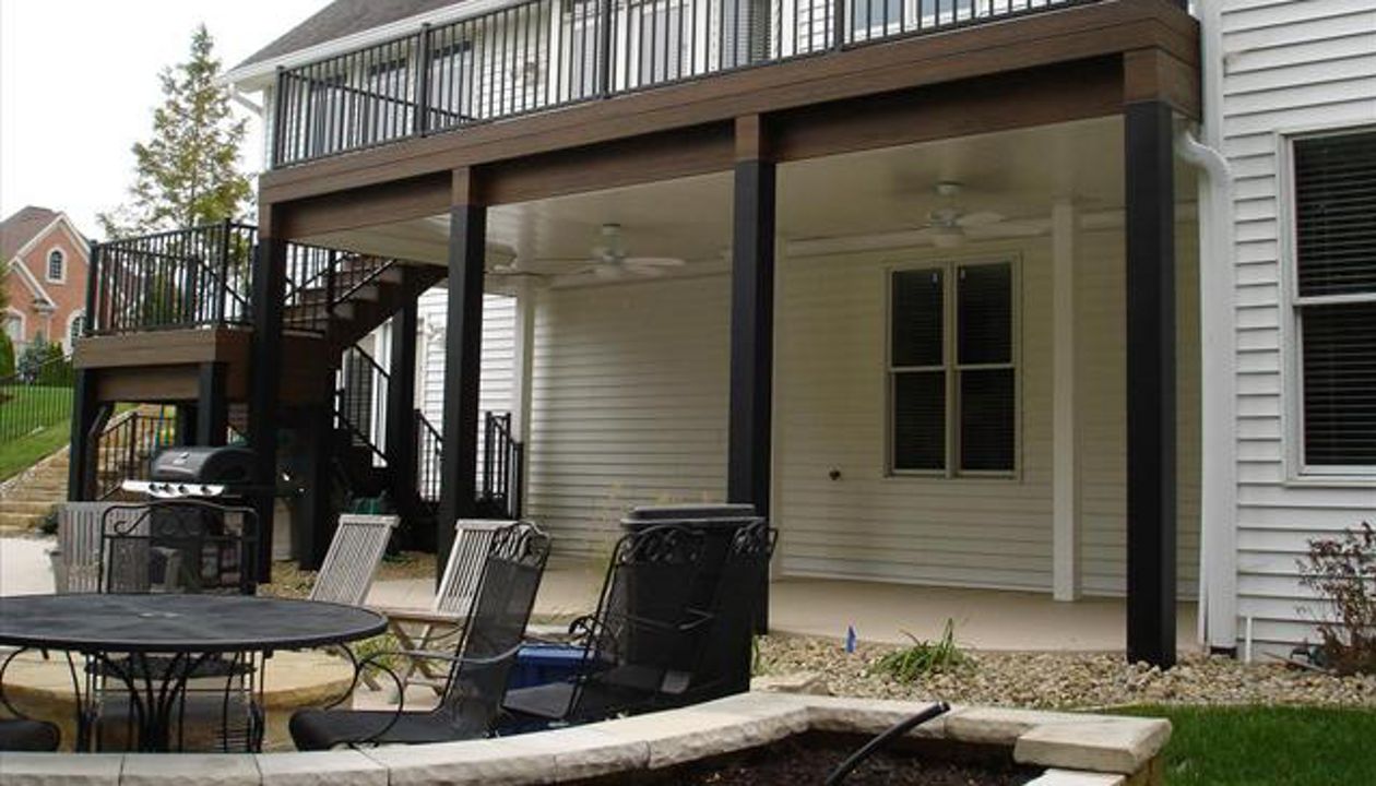 Trex Spiced Rum decking, Missouri