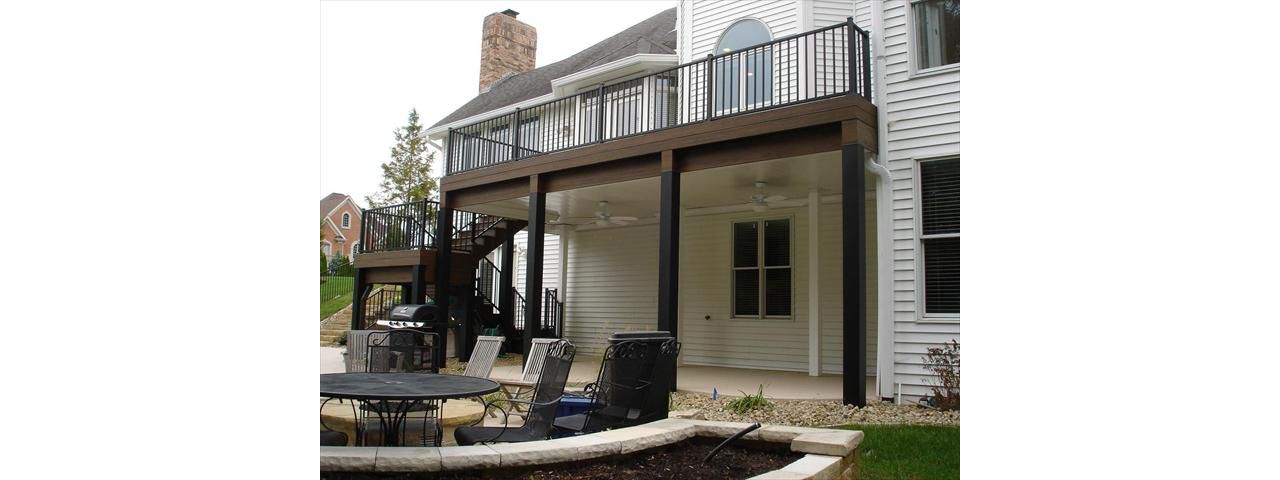 Trex Spiced Rum decking, Missouri
