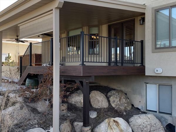 Trex Transcend Lava Rock Salt Lake County