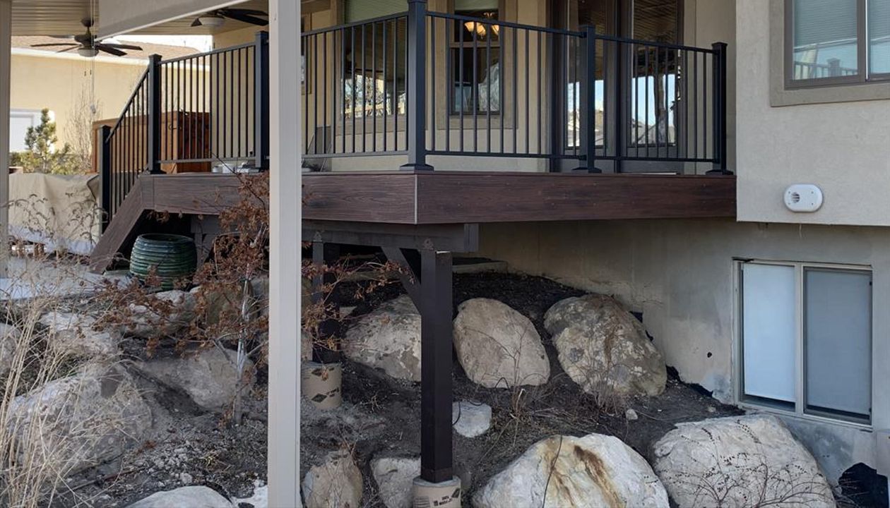 Trex Transcend Lava Rock Salt Lake County