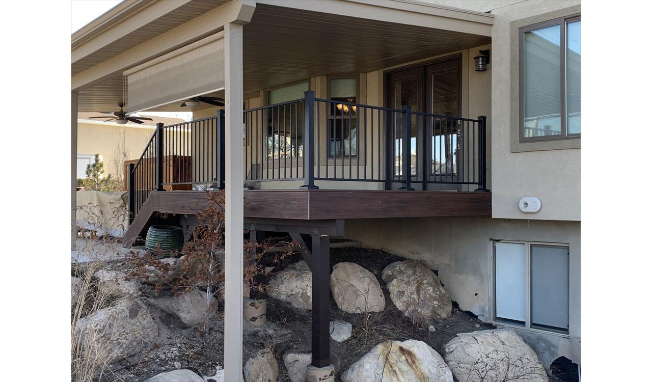 Trex Transcend Lava Rock Salt Lake County