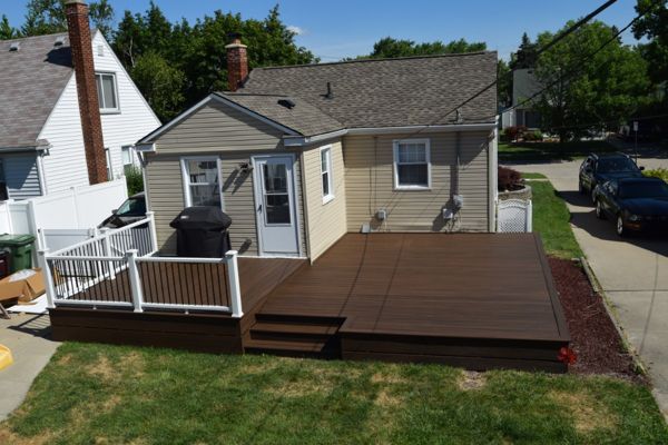 Spiced Rum Decking and Skirting