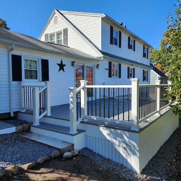 Pebble Grey Rear Porch