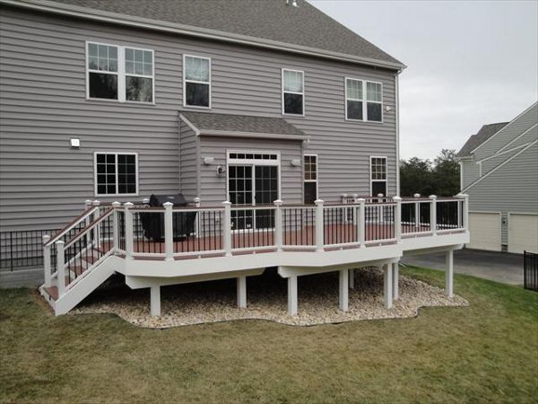 trex transcend railing and trex trim