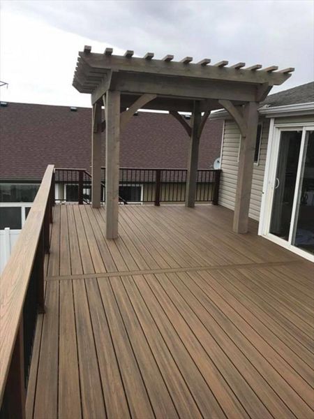 Trex Transcend custom built deck, UT