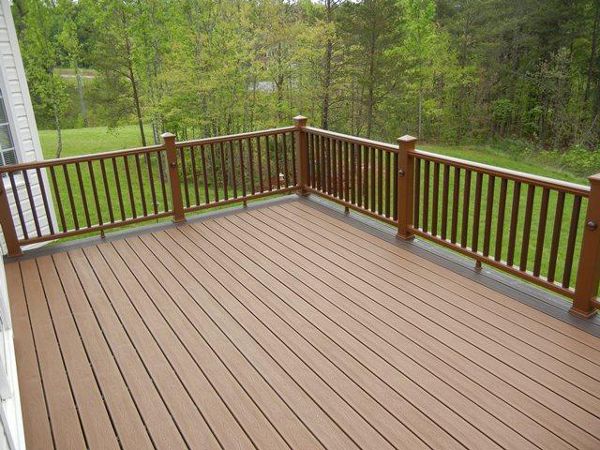 Transcends decking and Handrail.