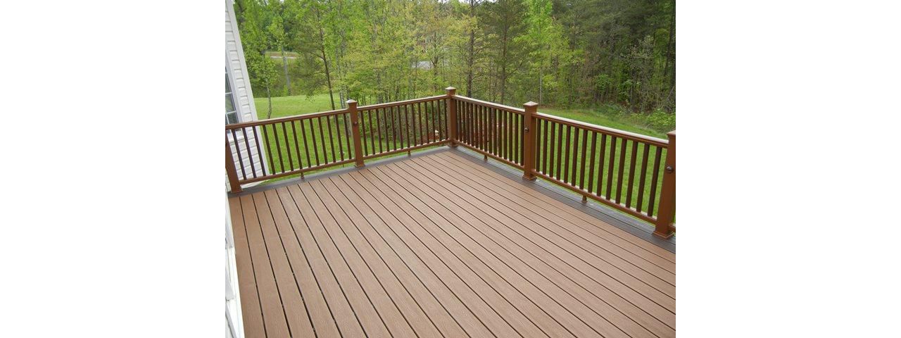 Transcends decking and Handrail.