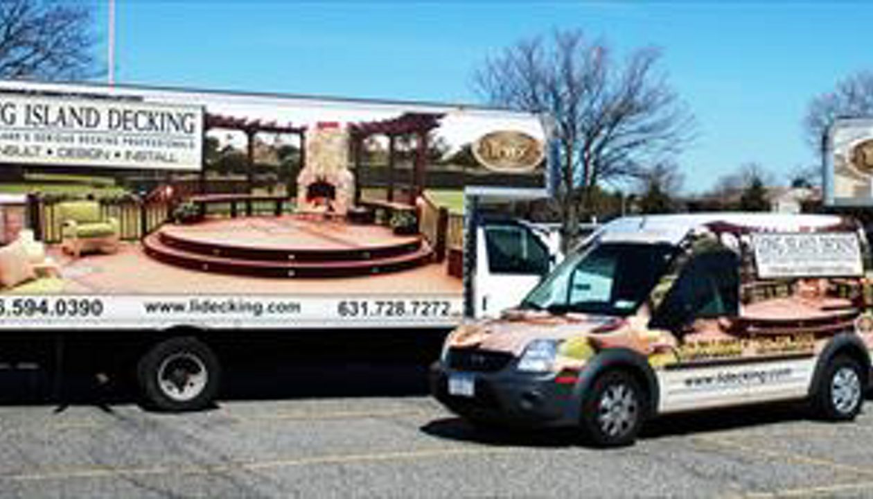 Long Island Deck Company Trucks Oceanside NY