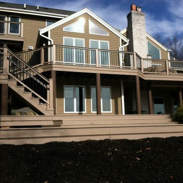 Custom Trex Deck Highland Lakes NJ