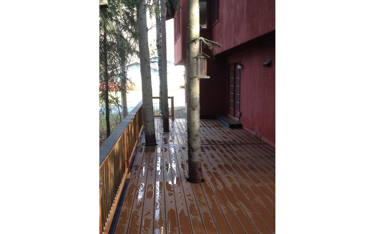 Do you have trees you do not want to get rid of?  No problem for N Sky Construction!