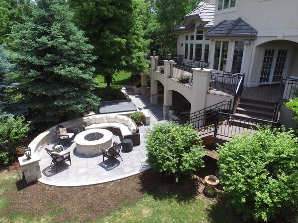 Trex Deck with a Patio