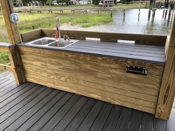 Trex Transcend Island Mist Decking in Savannah, GA