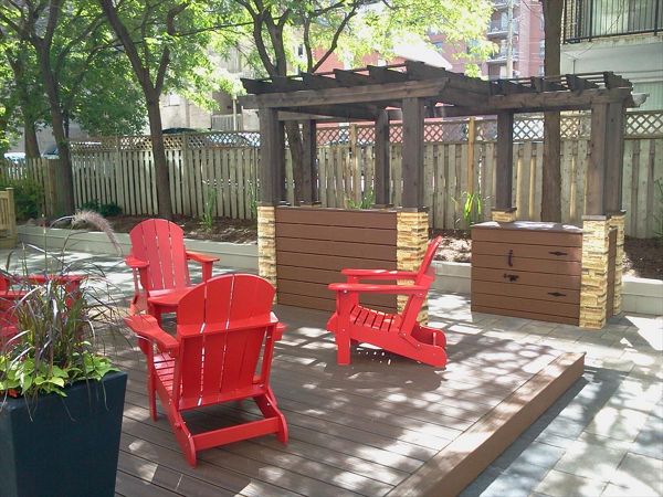 Trex Transcend Spiced Rum Tree House Brown Composite Decking Ottawa, Manotick, Carleton Place, Ontario