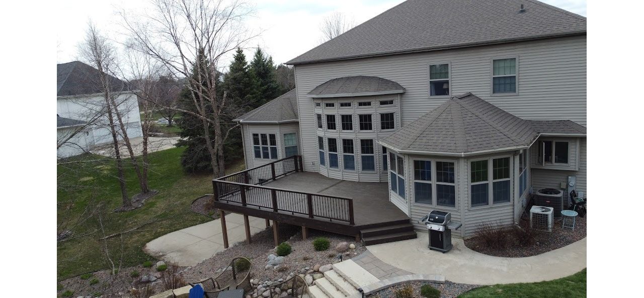 Appleton - Spiced Rum Decking, Vintage Lantern Railing