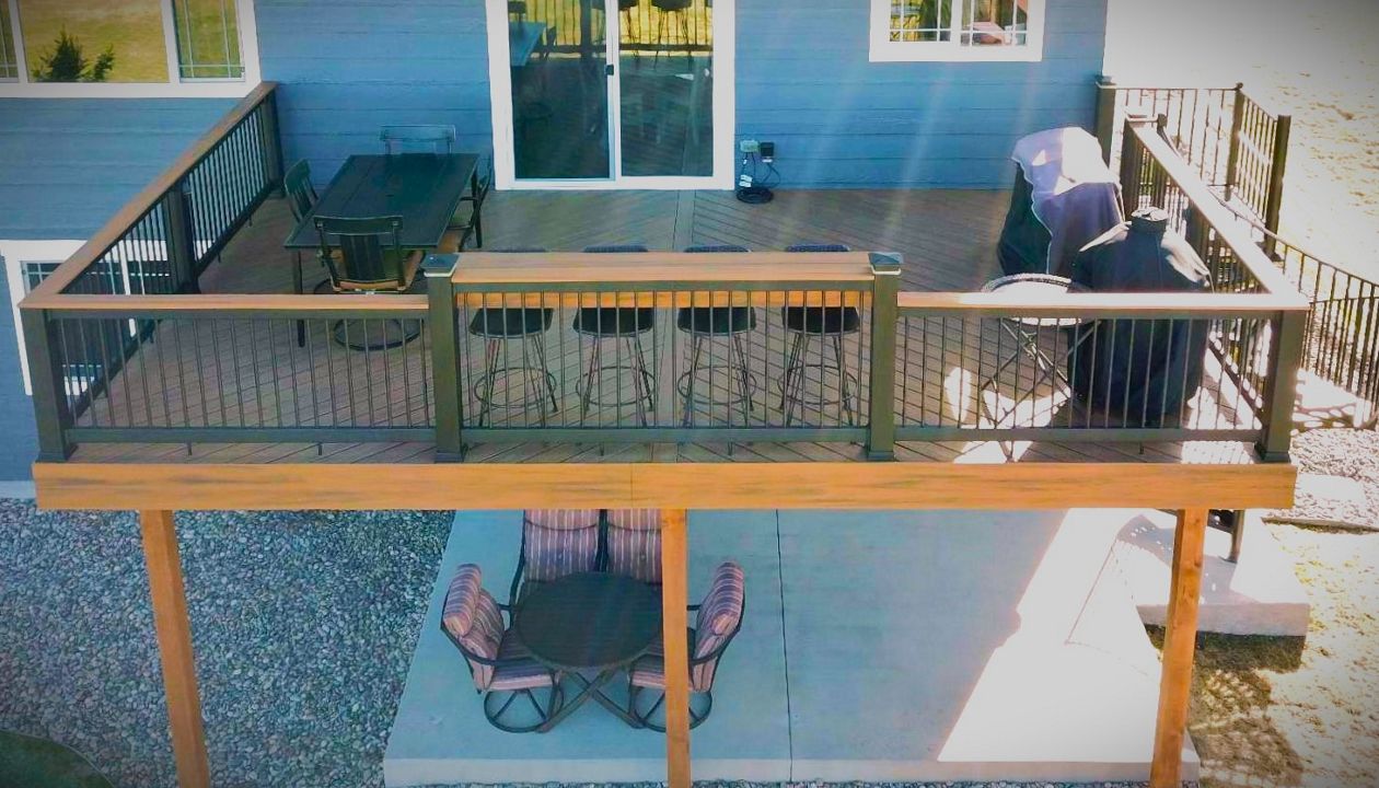 TREX Transcend, Tropical Collection in Havana Gold - Parker, CO