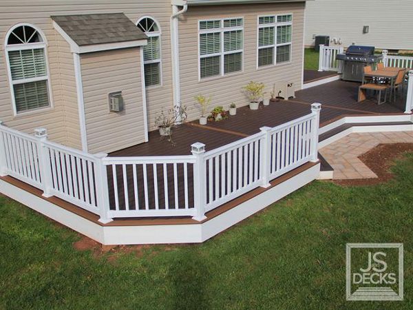 Ground Level Vintage Lantern deck