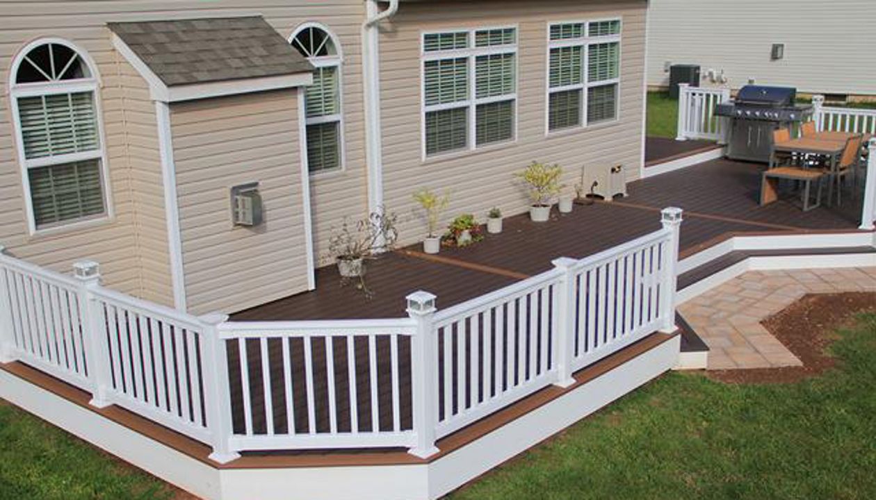 Ground Level Vintage Lantern deck