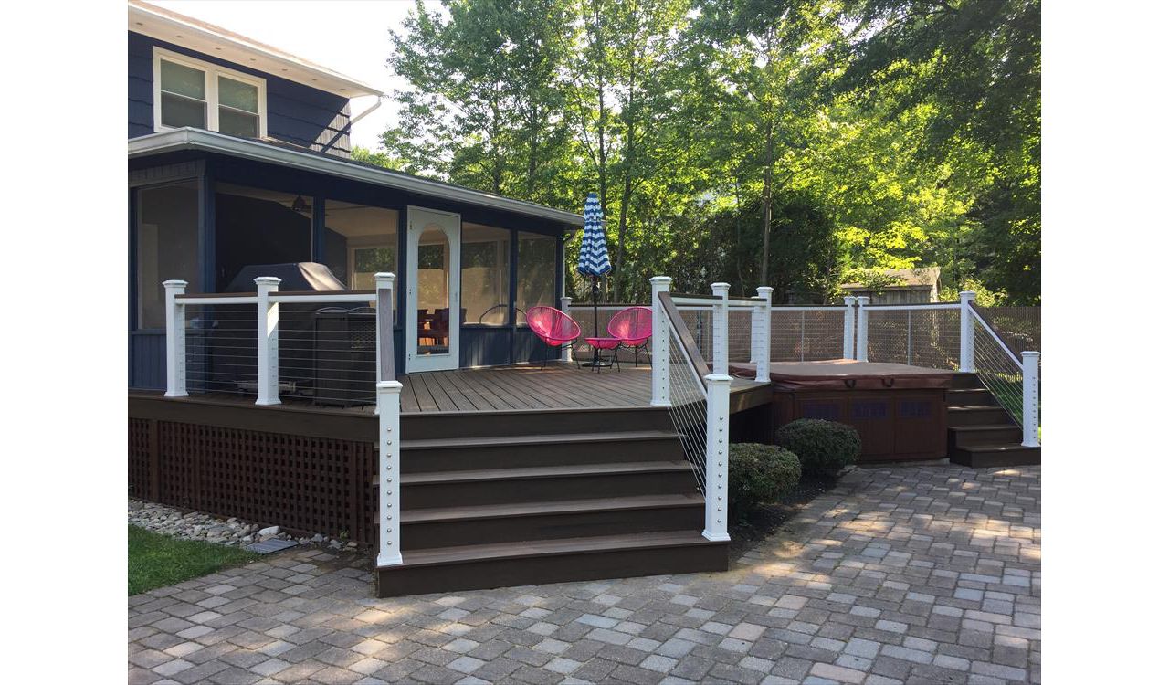 Palisades NY Trex Deck
